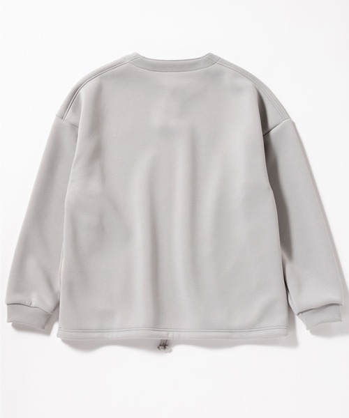 Jackman（ジャックマン）の「Sweat Himo Henley（スウェット・メンズ・ライトグレー/ブラック・LARGE/X-LARGE/MEDIUM）」の13枚目の写真
