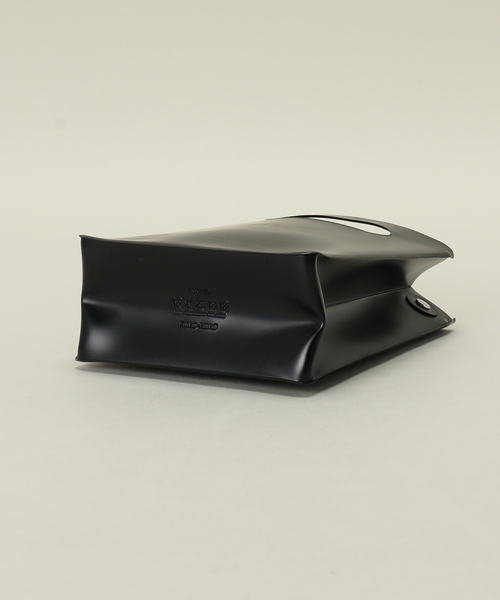 nana-nana A5 ショルダーバッグ PVC ブラック NaNa－NaNa / ナナナナ PVC RECYCLED BAG A5 リサイクル