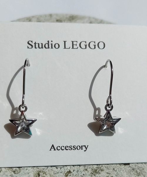 CERCA（チェルカ）の「Studio LEGGO/LEGGOピアス（ピアス（両耳用）・レディース・A/B/C/D/E/F/G/I/H/J/K/L・FREE）」の7枚目の写真
