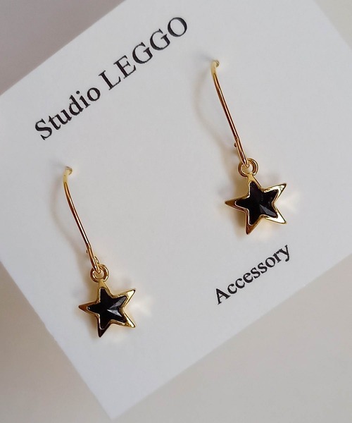 CERCA（チェルカ）の「Studio LEGGO/LEGGOピアス（ピアス（両耳用）・レディース・A/B/C/D/E/F/G/I/H/J/K/L・FREE）」の10枚目の写真