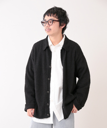 UNFOLLOW アンフォロー カーディガン シャギー モヘア 22aw 黒 UNFOLLOW（アンフォロー）の「【FOLL / フォル】wardrobe shaggy