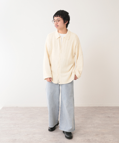 FOLL（フォル）　wardrobe shaggy cardigan UNFOLLOW（アンフォロー）の「【FOLL / フォル】wardrobe shaggy