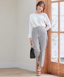 any SiS（エニィスィス）の「【洗える】褒めらレディ テーパード パンツ（その他パンツ）」