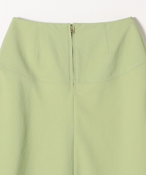 SHIPS any（シップス エニィ）の「SHIPS any:〈洗濯機可能〉フレア ミディ スプリング スカート（スカート・レディース・ベージュ/ライトグリーン/ネイビー・36/38）」の7枚目の写真