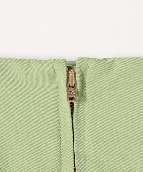 SHIPS any（シップス エニィ）の「SHIPS any:〈洗濯機可能〉フレア ミディ スプリング スカート（スカート・レディース・ベージュ/ライトグリーン/ネイビー・36/38）」の8枚目の写真