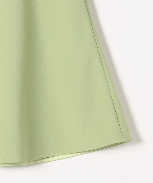 SHIPS any（シップス エニィ）の「SHIPS any:〈洗濯機可能〉フレア ミディ スプリング スカート（スカート・レディース・ベージュ/ライトグリーン/ネイビー・36/38）」の9枚目の写真