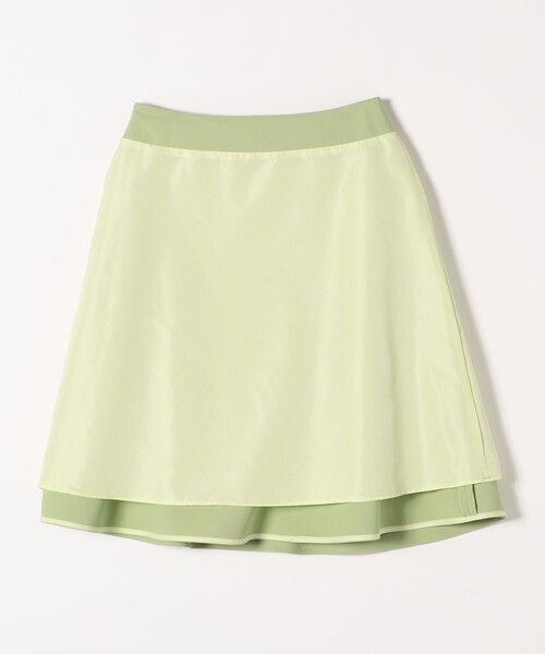 SHIPS any（シップス エニィ）の「SHIPS any:〈洗濯機可能〉フレア ミディ スプリング スカート（スカート・レディース・ベージュ/ライトグリーン/ネイビー・36/38）」の10枚目の写真