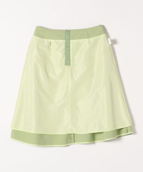 SHIPS any（シップス エニィ）の「SHIPS any:〈洗濯機可能〉フレア ミディ スプリング スカート（スカート・レディース・ベージュ/ライトグリーン/ネイビー・36/38）」の11枚目の写真