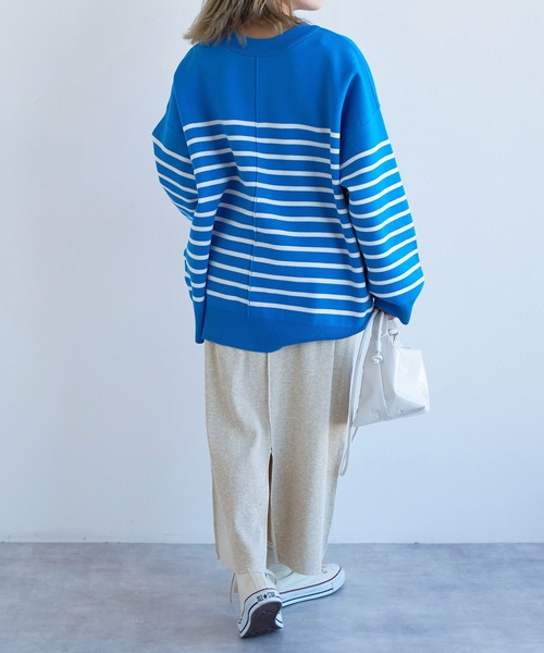 w closet（ダブルクローゼット）の「リブロングスカート（スカート・レディース・グリーン/ピンク/オートミール/スミクロ・FREE）」の15枚目の写真