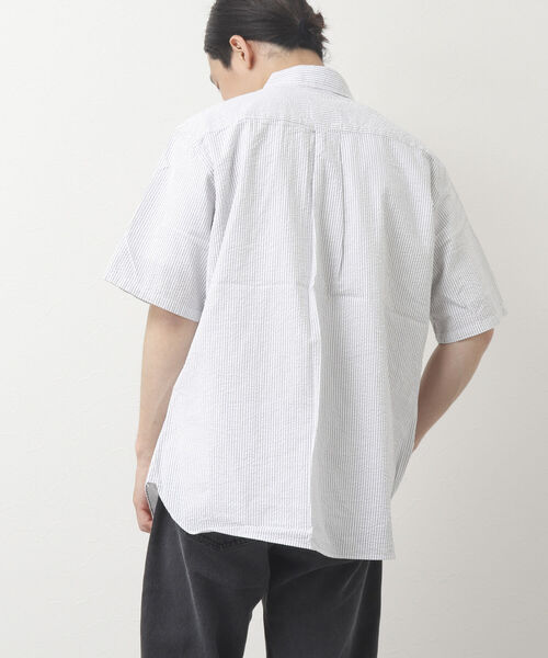 NANGA（ナンガ）の「【NANGA/ナンガ】別注S/S DAILY SHIRT 半袖 デイリーシャツ（シャツ/ブラウス・メンズ・グレー/ブラック/ブルー・L/M）」の18枚目の写真