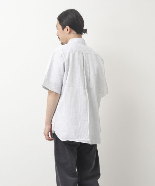 NANGA（ナンガ）の「【NANGA/ナンガ】別注S/S DAILY SHIRT 半袖 デイリーシャツ（シャツ/ブラウス・メンズ・グレー/ブラック/ブルー・L/M）」の17枚目の写真