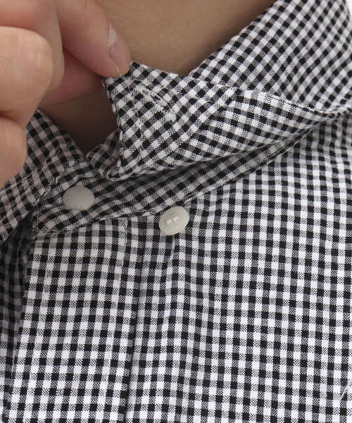 NANGA（ナンガ）の「【NANGA/ナンガ】別注S/S DAILY SHIRT 半袖 デイリーシャツ（シャツ/ブラウス・メンズ・グレー/ブラック/ブルー・L/M）」の12枚目の写真