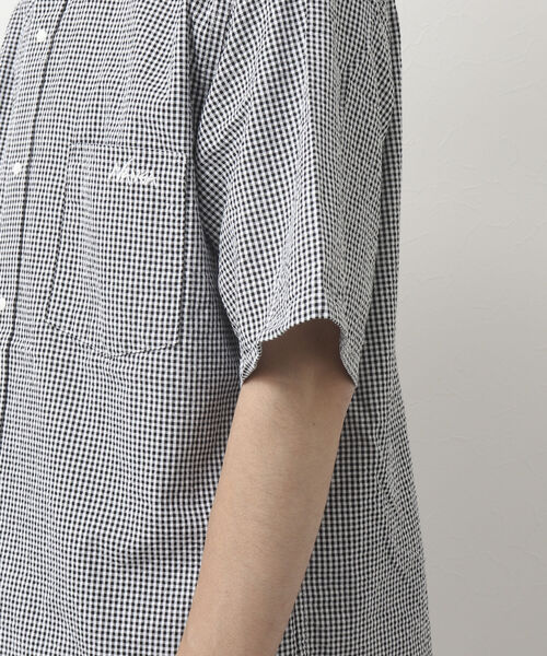 NANGA（ナンガ）の「【NANGA/ナンガ】別注S/S DAILY SHIRT 半袖 デイリーシャツ（シャツ/ブラウス・メンズ・グレー/ブラック/ブルー・L/M）」の13枚目の写真