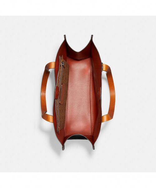 COACH(コーチ)の「リレー トート・コーチ グラフィック(トートバッグ・メンズ・ブラック系その他・ONE)」の3枚目の写真