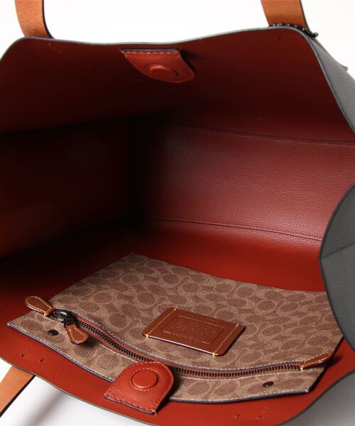 COACH(コーチ)の「リレー トート・コーチ グラフィック(トートバッグ・メンズ・ブラック系その他・ONE)」の9枚目の写真