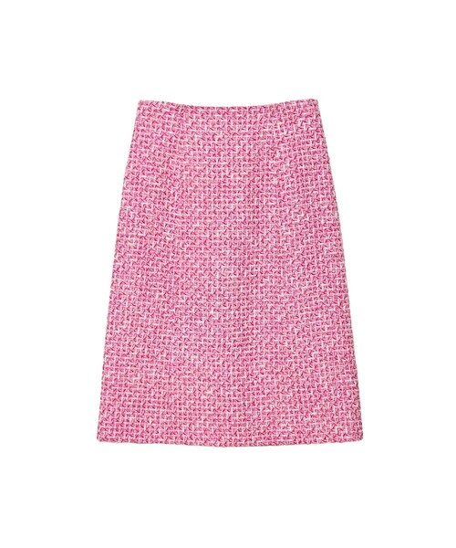 ANAYI（アナイ）の「【セットアップ対応商品】トーンミックスツイード スカート（スカート・レディース・ネイビー/レッド・38/36/34）」の17枚目の写真