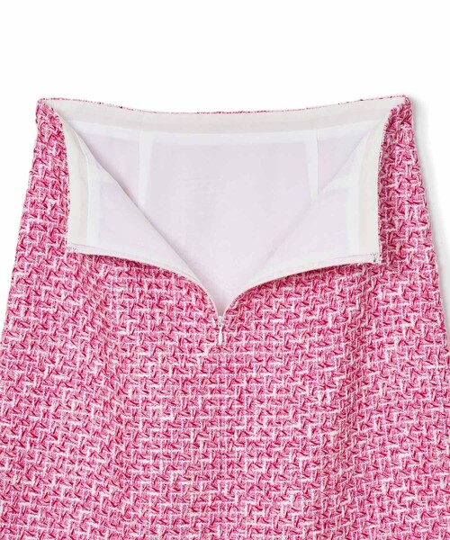 ANAYI（アナイ）の「【セットアップ対応商品】トーンミックスツイード スカート（スカート・レディース・ネイビー/レッド・38/36/34）」の19枚目の写真