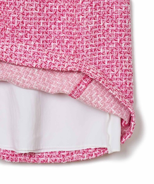 ANAYI（アナイ）の「【セットアップ対応商品】トーンミックスツイード スカート（スカート・レディース・ネイビー/レッド・38/36/34）」の20枚目の写真