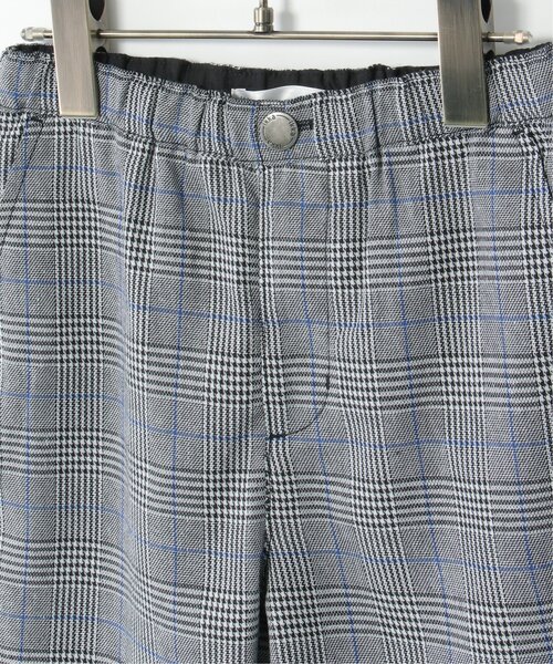ikka（イッカ）の「【フォーマル対応】チェックハーフパンツ（110~130cm）（その他パンツ・キッズ・グレー・110/120/130）」の4枚目の写真