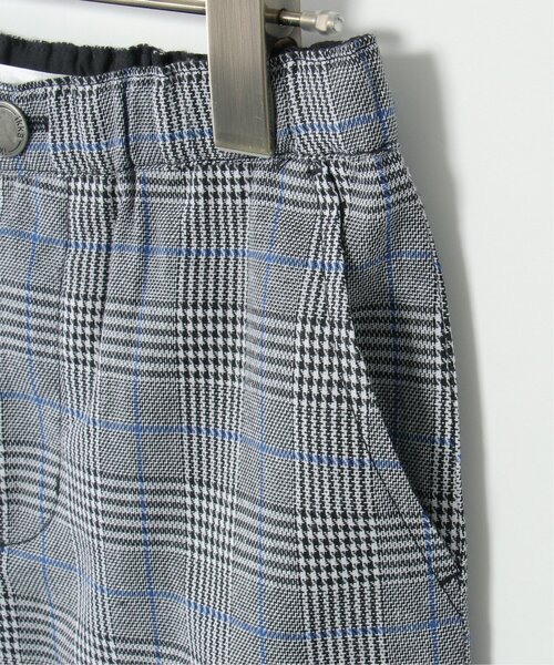 ikka（イッカ）の「【フォーマル対応】チェックハーフパンツ（110~130cm）（その他パンツ・キッズ・グレー・110/120/130）」の8枚目の写真