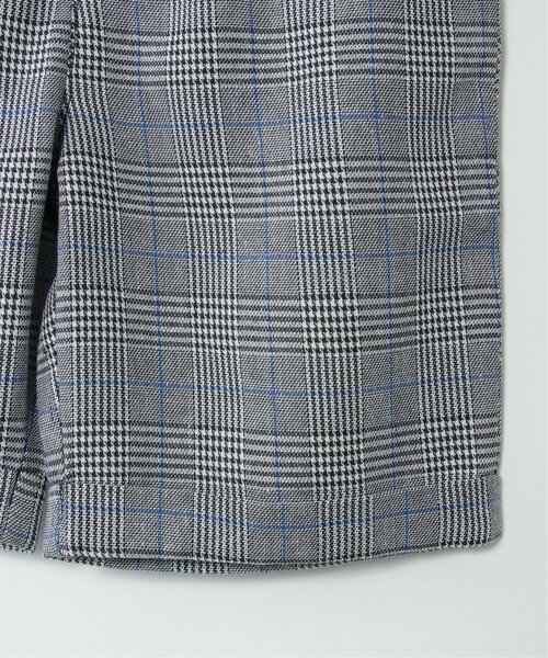 ikka（イッカ）の「【フォーマル対応】チェックハーフパンツ（110~130cm）（その他パンツ・キッズ・グレー・110/120/130）」の9枚目の写真