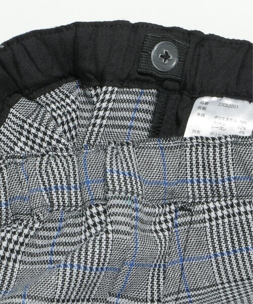 ikka（イッカ）の「【フォーマル対応】チェックハーフパンツ（110~130cm）（その他パンツ・キッズ・グレー・110/120/130）」の7枚目の写真