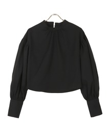 KOBE LETTUCE | イージーケアボリュームスリーブバンドカラーブラウス(シャツ/ブラウス)