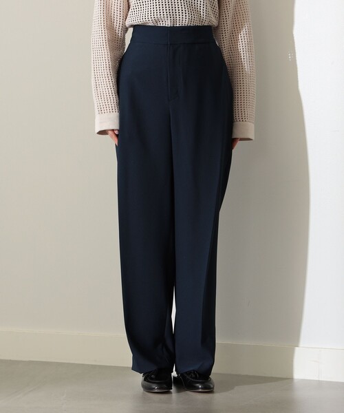 Demi-Luxe BEAMS(デミルクス ビームス)の「Demi-Luxe BEAMS / ドビークロス タックパンツ(その他パンツ・レディース・ネイビー/マスタード・36/38)」の7枚目の写真