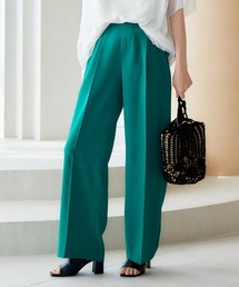 miclat | 大きいサイズ 麻調合繊カラーパンツ miclat(その他パンツ)