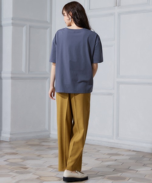 miclat（ミクラ）の「大きいサイズ　麻調合繊カラーパンツ　miclat（その他パンツ・レディース・マスタード/ブラック/ミント/レッド/グリーン・L/LL/3L/4L/5L）」の19枚目の写真