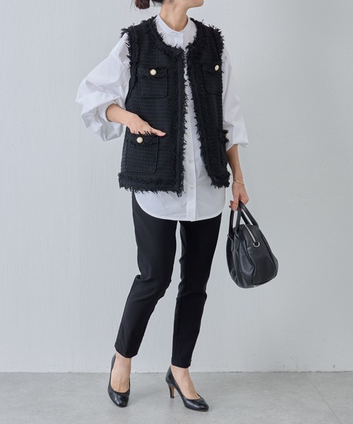 BEARDSLEY（ビアズリー）の「《ビアズリー》ギャザーカフスシャツ