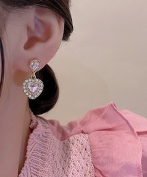 BlingBlingハートピアス