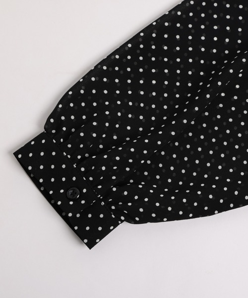 ドット柄ブラウス（シャツ/ブラウス）｜La-gemme（ラジェム）の