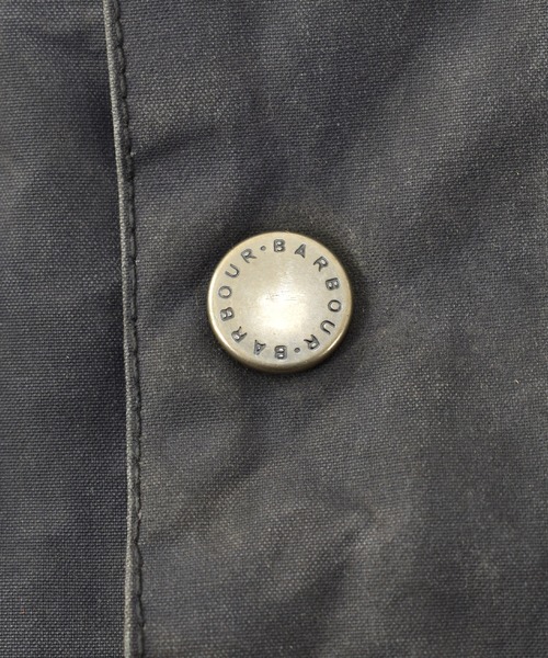 Barbour（バブアー）の「【ヴィンテージ古着】Barbour/バブアー ”INTERNATIONAL” インターナショナル オイルド ライダースジャケット（ライダースジャケット・メンズ・グレー・LARGE）」の3枚目の写真