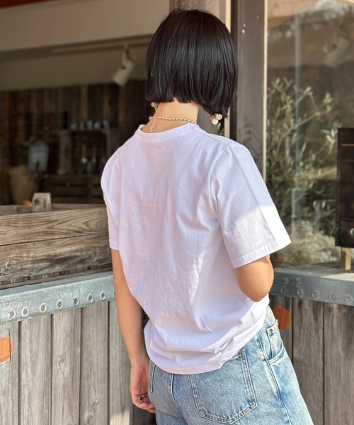 deux amour（ドゥーザムール）の「PARIS T（その他トップス・レディース・ベージュ/ホワイト/ブラック/ブラック×シルバー/ホワイト×シルバー・FREE）」の6枚目の写真