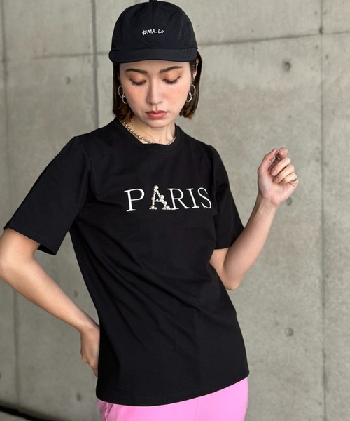 deux amour（ドゥーザムール）の「PARIS T（その他トップス・レディース・ベージュ/ホワイト/ブラック/ブラック×シルバー/ホワイト×シルバー・FREE）」の11枚目の写真
