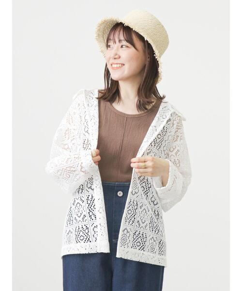 ehka sopo（エヘカソポ）の「ぽこぽこタンクトップ（タンクトップ・レディース・ブラック/オフホワイト/グリーン/モカ・ﾌﾘ-）」の22枚目の写真