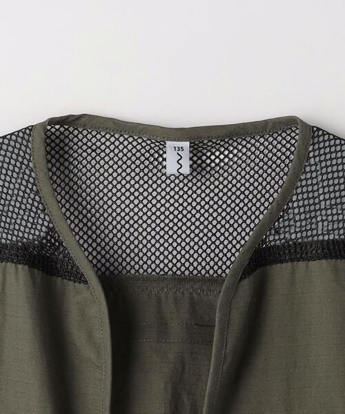 THE PARK SHOP（ザパークショップ）の「＜THE PARK SHOP＞ ADVENTURE PARK ベスト 125cm-135cm（ベスト・キッズ・オリーブ/ブラック・125cm/135cm）」の4枚目の写真