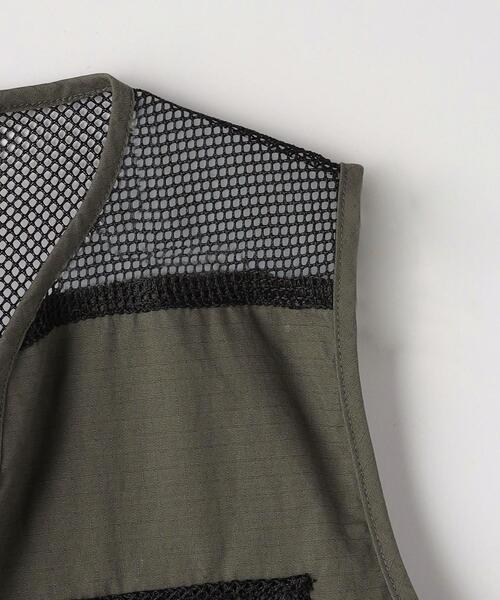 THE PARK SHOP（ザパークショップ）の「＜THE PARK SHOP＞ ADVENTURE PARK ベスト 125cm-135cm（ベスト・キッズ・オリーブ/ブラック・125cm/135cm）」の5枚目の写真