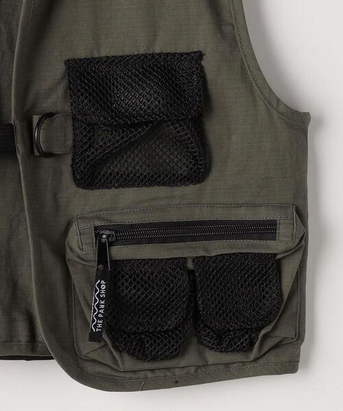 THE PARK SHOP（ザパークショップ）の「＜THE PARK SHOP＞ ADVENTURE PARK ベスト 125cm-135cm（ベスト・キッズ・オリーブ/ブラック・125cm/135cm）」の6枚目の写真