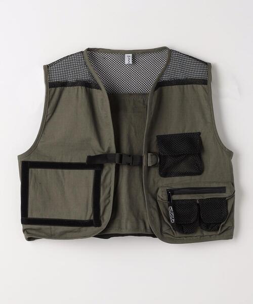 THE PARK SHOP（ザパークショップ）の「＜THE PARK SHOP＞ ADVENTURE PARK ベスト 125cm-135cm（ベスト・キッズ・オリーブ/ブラック・125cm/135cm）」の8枚目の写真