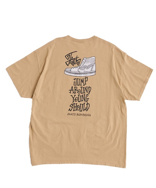 WHO'S WHO gallery（フーズフーギャラリー）の「COOPER FACT スニーカービッグTEE（Tシャツ/カットソー・レディース・ブラック/ホワイト/ブラウン/ベージュ/ネイビー/チャコールグレー・FREE）」の22枚目の写真