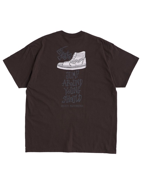 WHO'S WHO gallery（フーズフーギャラリー）の「COOPER FACT スニーカービッグTEE（Tシャツ/カットソー・レディース・ブラック/ホワイト/ブラウン/ベージュ/ネイビー/チャコールグレー・FREE）」の19枚目の写真