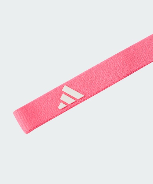 adidas(アディダス)の「ヘアバンド 3本組 / アディダス adidas(スポーツグッズ・メンズ・ブルー/ピンク/ブラック・LARGE)」の5枚目の写真