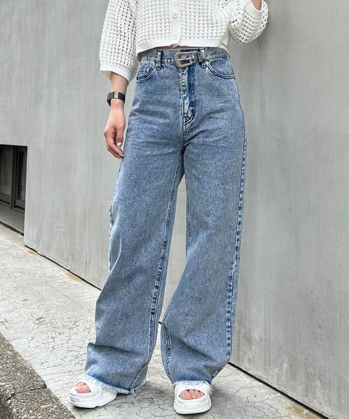 CANALJEAN diggity　切替カットオフデニムパンツ キャナルジーン CANAL JEAN diggity(ディギティ) 切替カットオフ