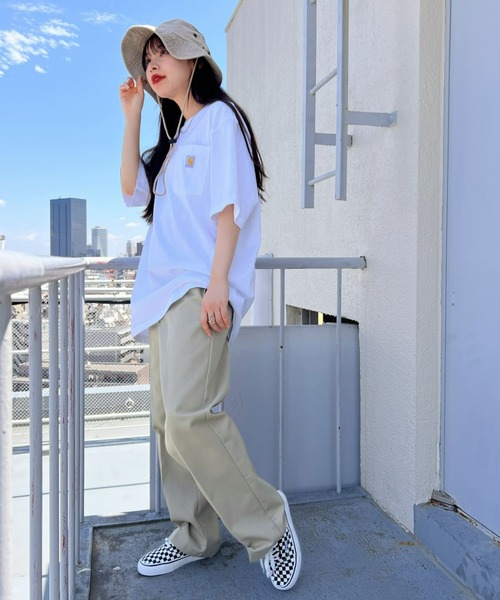 Dickies（ディッキーズ）の「Dickies(ディッキーズ)/874 ワークパンツ TWILL WORK PANT ORIGINAL TCツイル センタープレス オリジナルフィット（チノパンツ・メンズ・カーキ/ブラック/オリーブ/チャコールグレー/ダークブラウン/ダークネイビー/グリーン/ホワイト・28inch/30inch/32inch/34inch）」の19枚目の写真