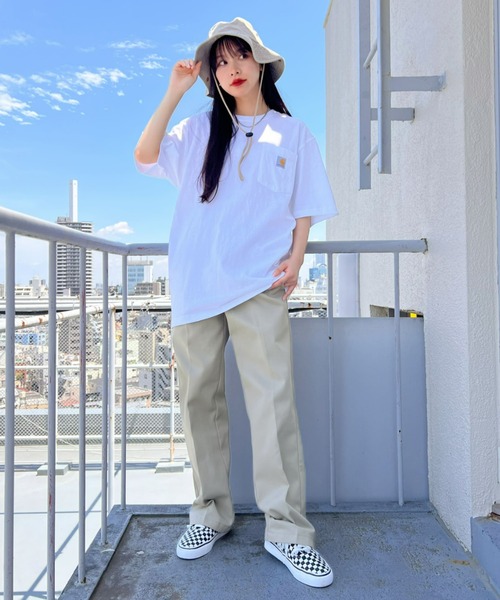 Dickies（ディッキーズ）の「Dickies(ディッキーズ)/874 ワークパンツ TWILL WORK PANT ORIGINAL TCツイル センタープレス オリジナルフィット（チノパンツ・メンズ・カーキ/ブラック/オリーブ/チャコールグレー/ダークブラウン/ダークネイビー/グリーン/ホワイト・28inch/30inch/32inch/34inch）」の18枚目の写真