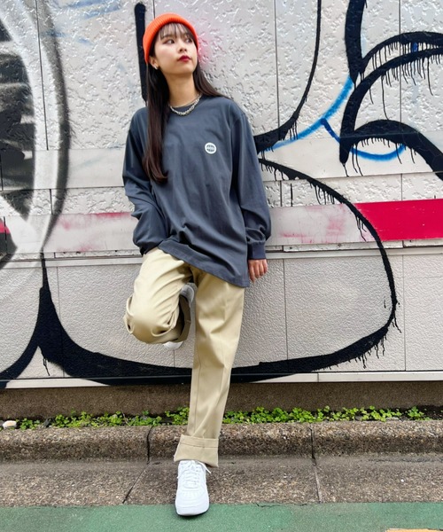 Dickies（ディッキーズ）の「Dickies(ディッキーズ)/874 ワークパンツ TWILL WORK PANT ORIGINAL TCツイル センタープレス オリジナルフィット（チノパンツ・メンズ・カーキ/ブラック/オリーブ/チャコールグレー/ダークブラウン/ダークネイビー/グリーン/ホワイト・28inch/30inch/32inch/34inch）」の22枚目の写真