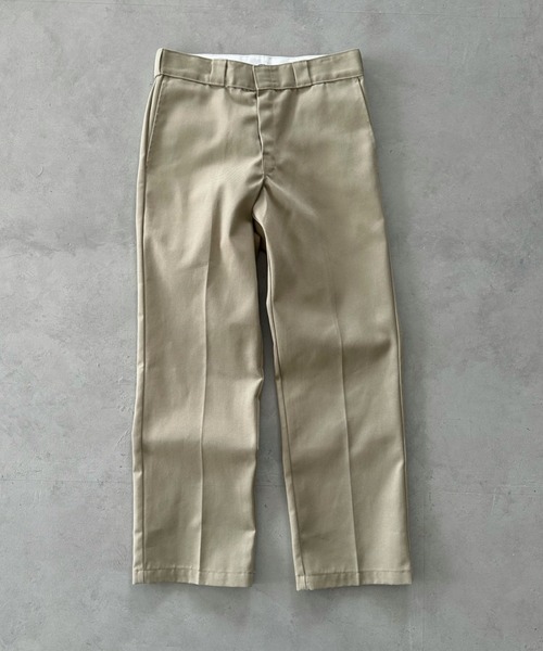 Dickies（ディッキーズ）の「Dickies(ディッキーズ)/874 ワークパンツ TWILL WORK PANT ORIGINAL TCツイル センタープレス オリジナルフィット（チノパンツ・メンズ・カーキ/ブラック/オリーブ/チャコールグレー/ダークブラウン/ダークネイビー/グリーン/ホワイト・28inch/30inch/32inch/34inch）」の9枚目の写真