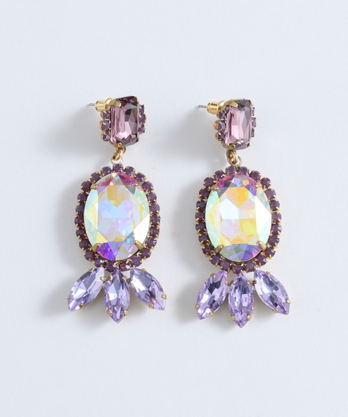 J1U by LA BELLE ETUDE（ジユウバイラベルエチュード）の「Aurora bijou pierce（ピアス（両耳用）・レディース・ピンク/その他・FREE）」の9枚目の写真